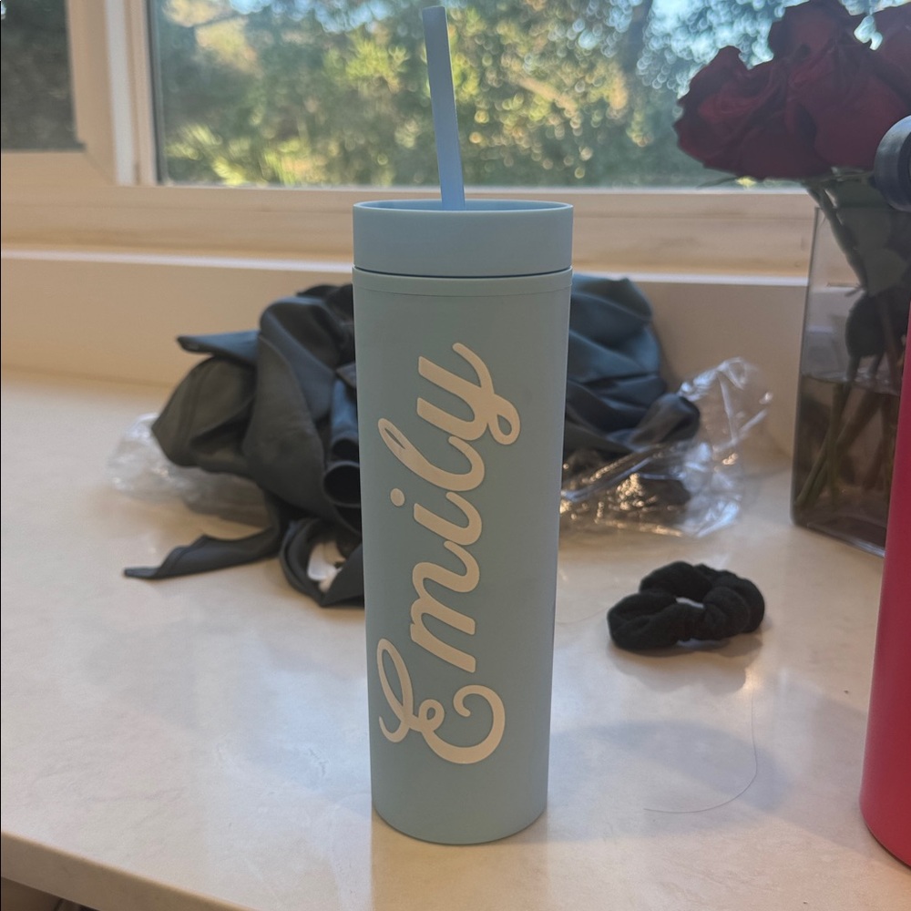 Custom Emily water bottle
